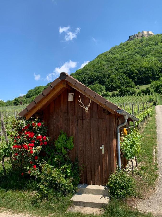 Frickenhausen  Ferienwohnung Burgblick Im Neuffener Tal Mit Sauna Und Wallbox מראה חיצוני תמונה