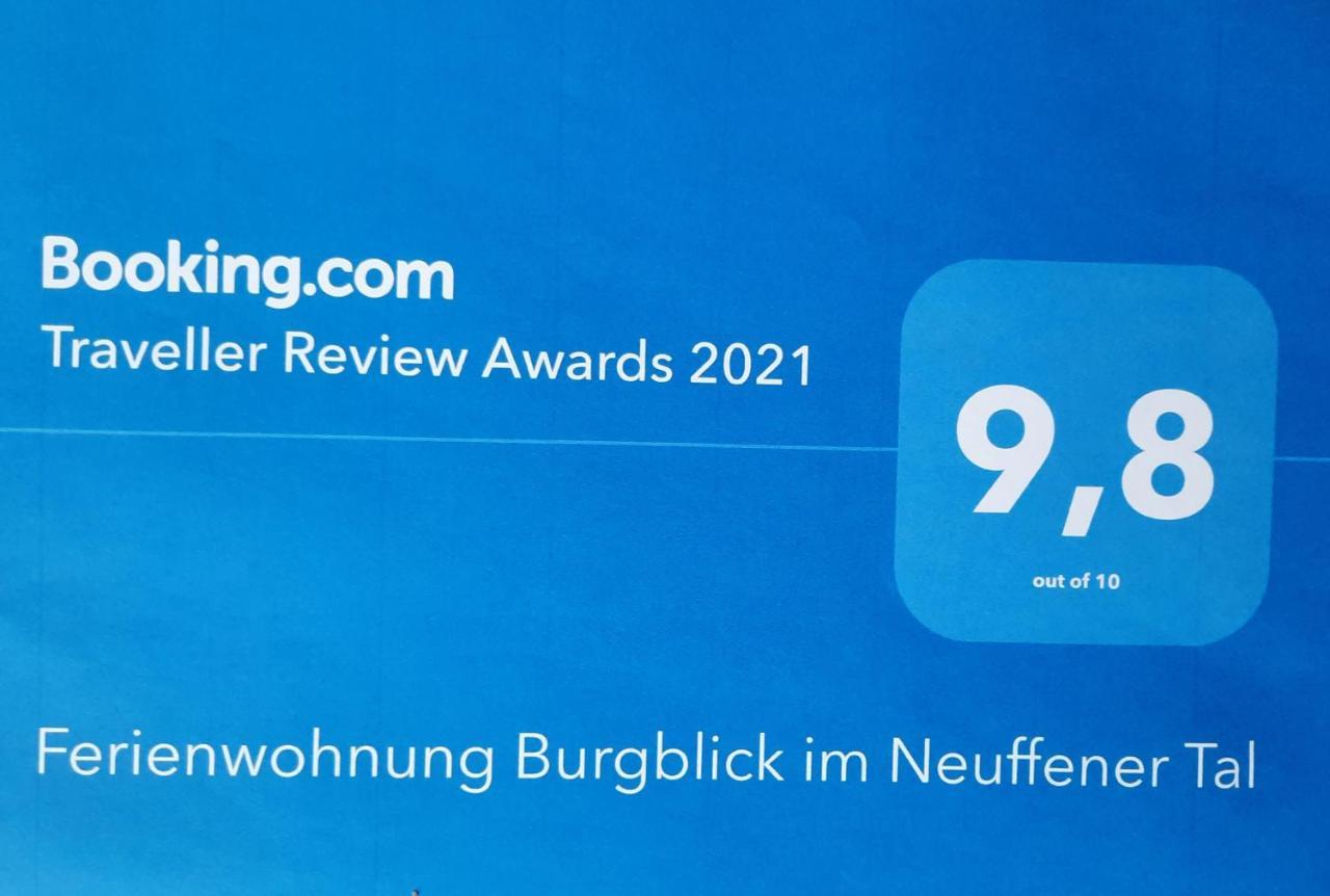 Frickenhausen  Ferienwohnung Burgblick Im Neuffener Tal Mit Sauna Und Wallbox מראה חיצוני תמונה